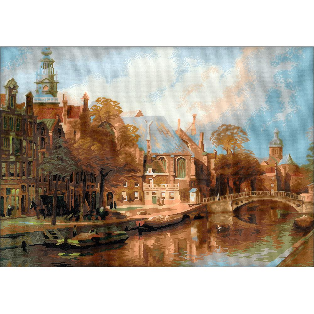Amsterdam (14 Count) Counted Cross Stitch Kit - Click Image to Close
